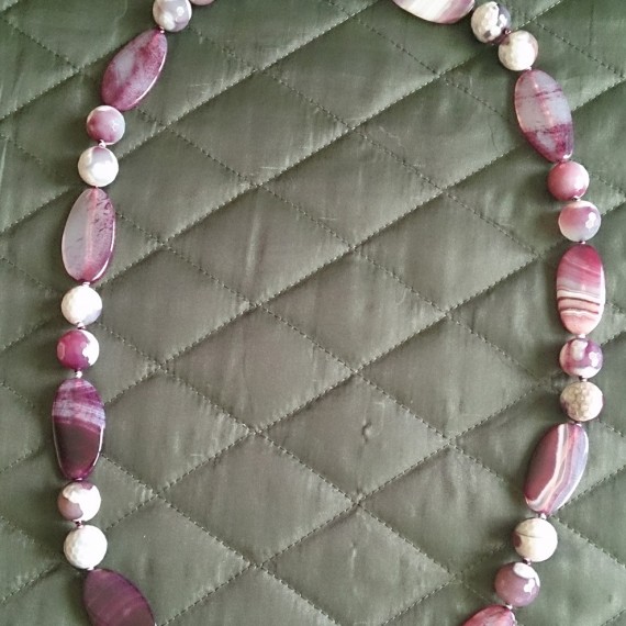 Collar ágata