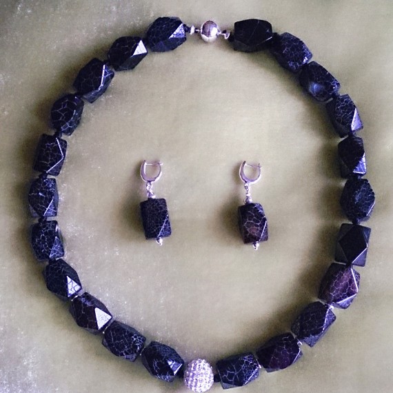 Collar y pendientes